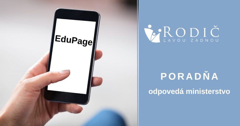 Je rodič povinný sledovať Edupage?